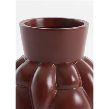 Coco Maison Como pot H60cm Bordeaux